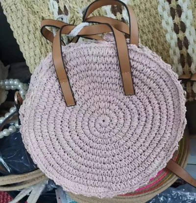 Bolso Bandolera Niña Pequeño Redondo Rosa