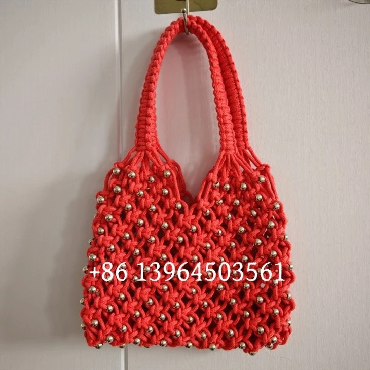 Bolso de mujer hecha a mano de algodón