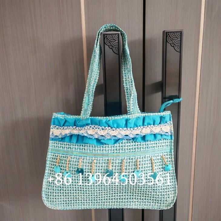 Wheat Straw Women Summer Beach Handbags