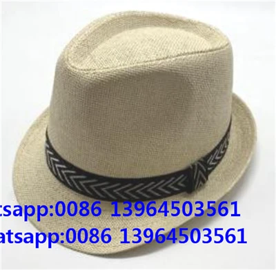 Sombrero de playa Fedora para mujer y hombre