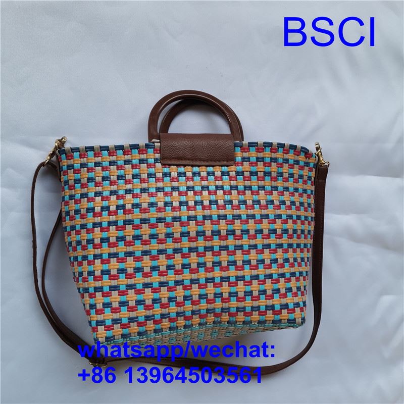 Bolso de mano tejido a mano