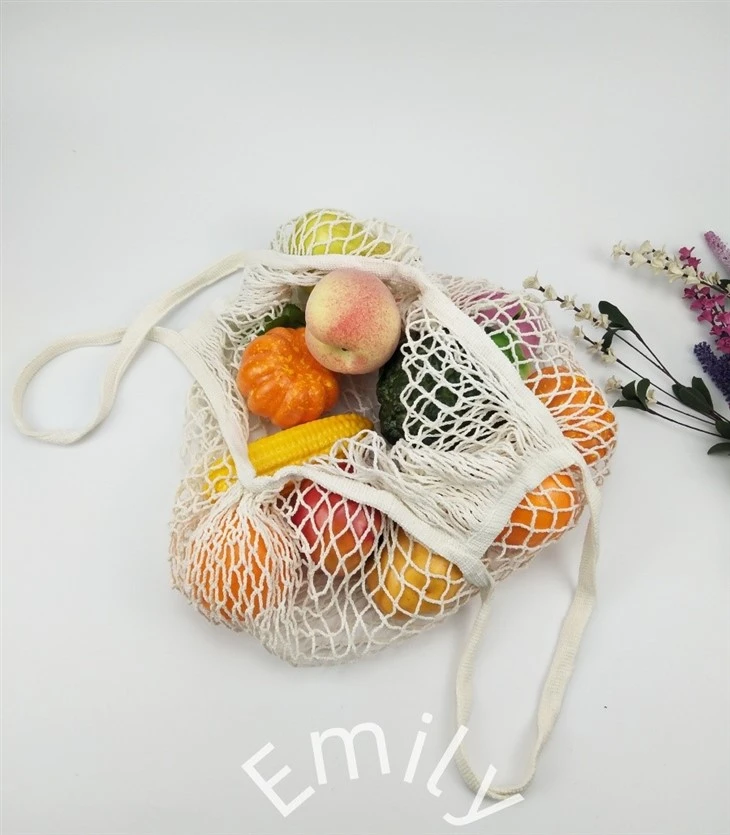 Bolsas de compras de estilo de malla de Mesh Net
