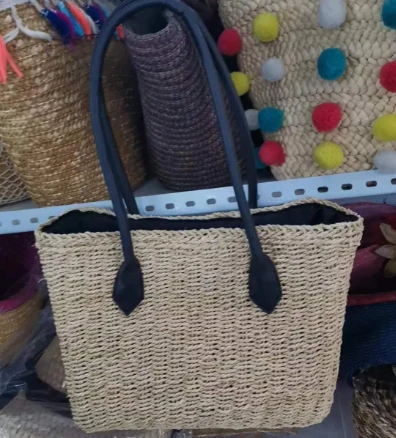 Bolsa de mujeres de papel tejido a mano de papel