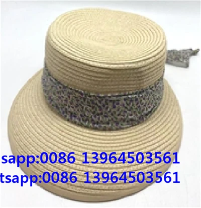 Accesorios Niña Sombrero Mujer Playa Con Bufanda Ligera