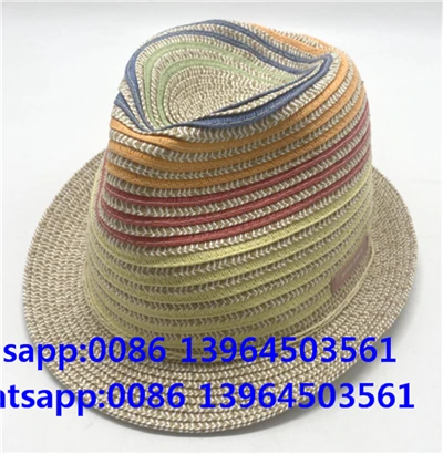 Sombrero Fedora plegable para el sol, gorra de jazz