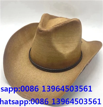 Sombrero Fedora de Paja para Hombres