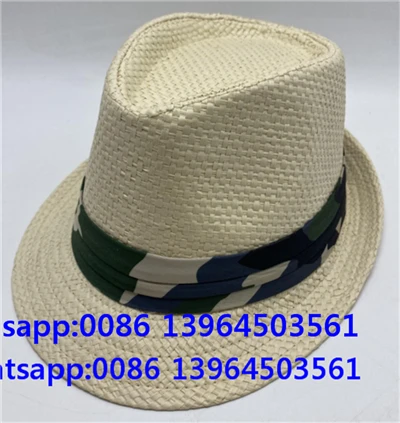 Gorra de jazz de Panamá para hombre, parasol
