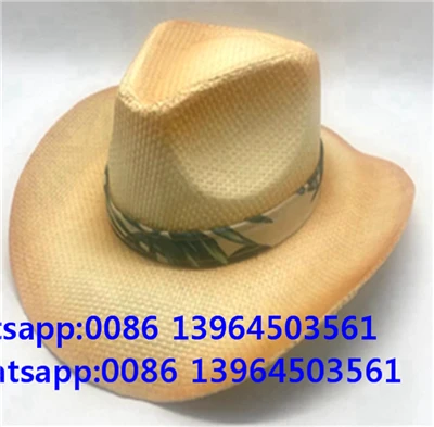 Sombreros occidentales para hombres Sombrero para el sol y la playa
