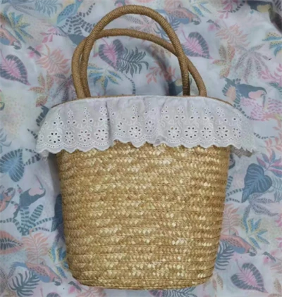 Bolso Pequeño Mujer Trigo Natural