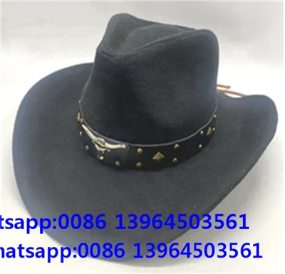 Sombrero Fedora Vintage Negro Para Hombres