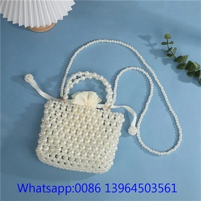 Bolso de cuentas de perlas de Crossboday