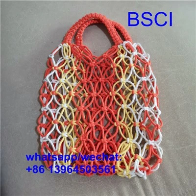Bolsos de algodón tejido
