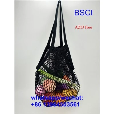 Bolsa de red para el mercado de compras de algodón