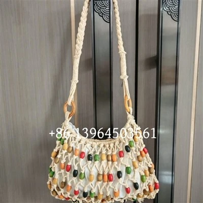 Bolsas de playa de la mujer tejida de moda