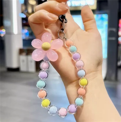 Pulsera con dije para teléfono para niña