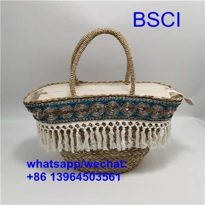 Bolsas de playa de paja para mujeres