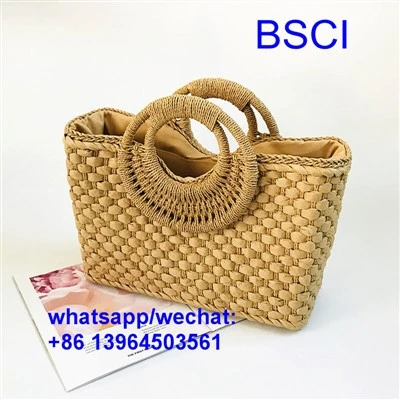 Bolso de playa tejido al hombro