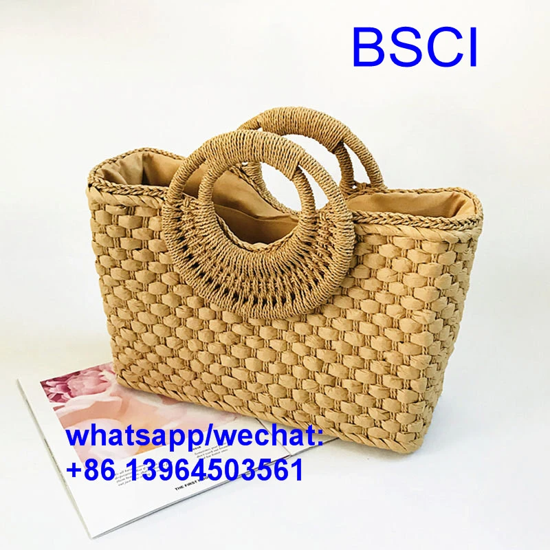 Bolso de playa tejido al hombro